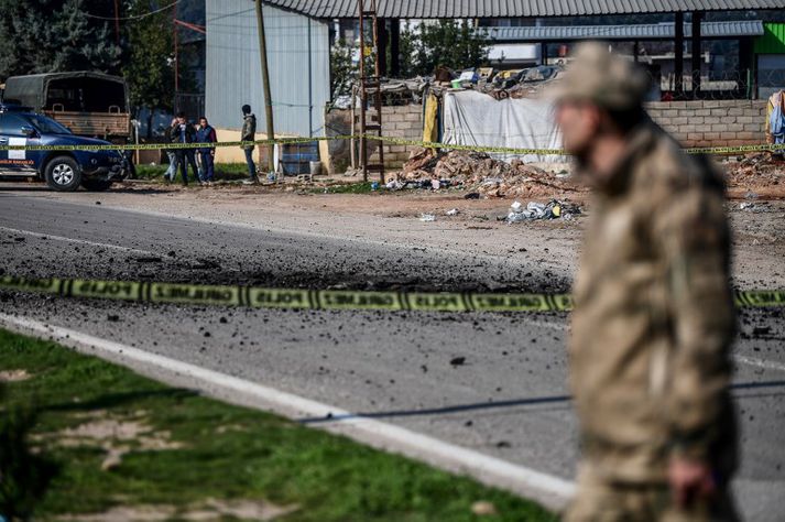 Kúrdíski verkamannaflokkurinn PKK er skilgreindur sem hryðjuverkasamtök af Tyrkjum.