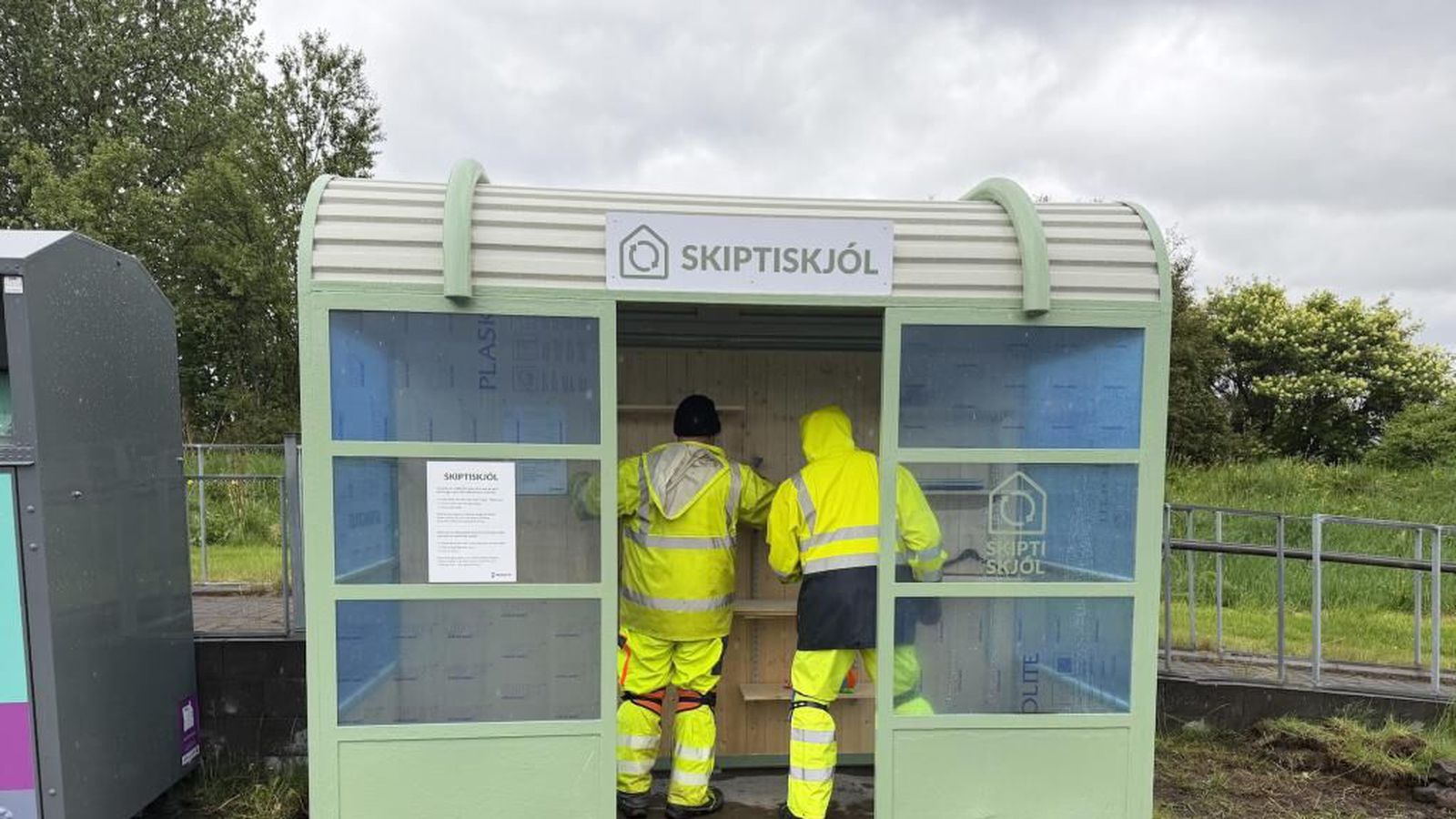 Skiptiskjól á þremur stöðum í Reykja­vík