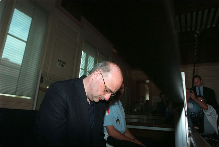 Romand við réttarhöldin árið 1996.