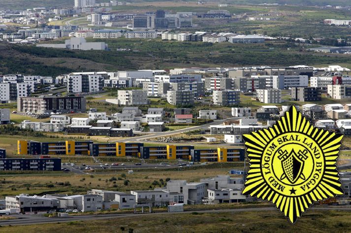 "Sem betur fer urðu engin slys á fólki, hvorki á strákunum né öðrum, maður er ánægðastur með það,“ segir Steinar.
