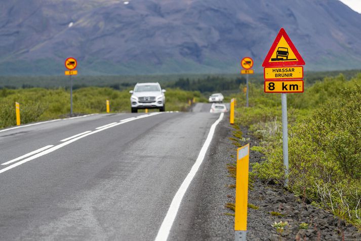 Hraðamyndavélarnar eiga að stuðla að umferðaröryggi. 