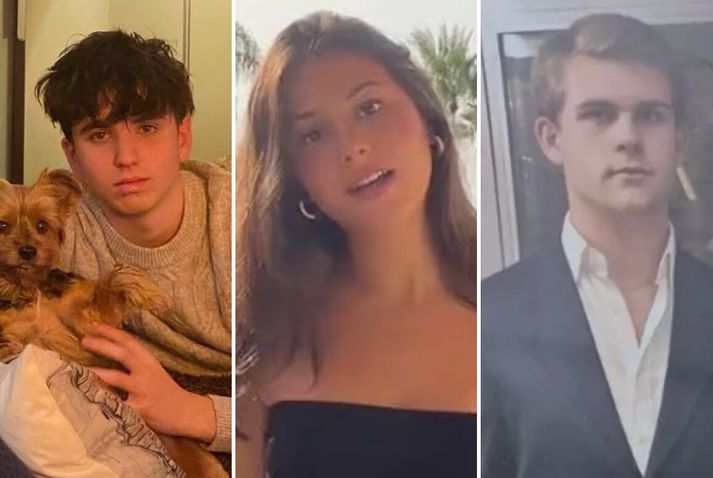 Ekkert hefur spurst til Arthur Brodard, Charlotte Niddam og Achille Barosi, fimmtán og sextán ára, frá því á nýársnótt. Óttast er að þau hafi farist í eldsvoðanum á Crans-Montana skíðasvæðinu á gamlárskvöld.