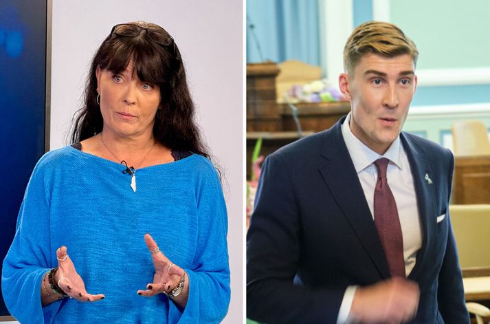María hafnar málflutningi Snorra um kynjafræði. 