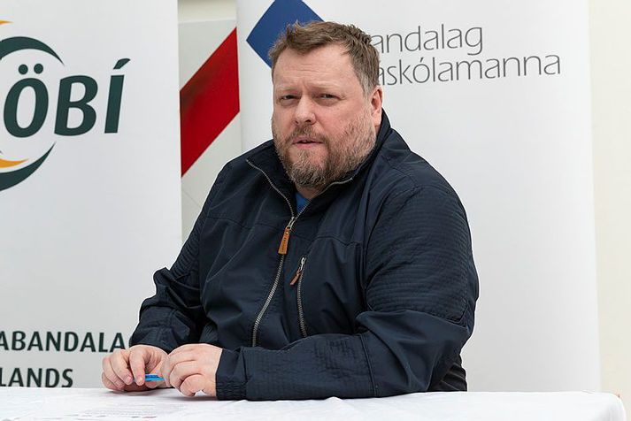 Ragnar Þór Pétursson var formaður Kennarasambands Íslands frá 2017 til 2021.