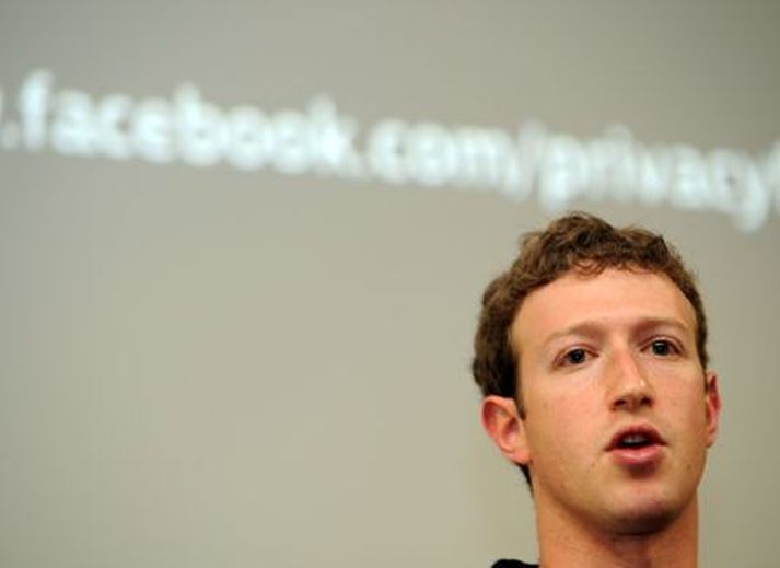 Mark Zuckerberg segir að það hefði aldrei átt að gera myndina. Mynd/ AFP.