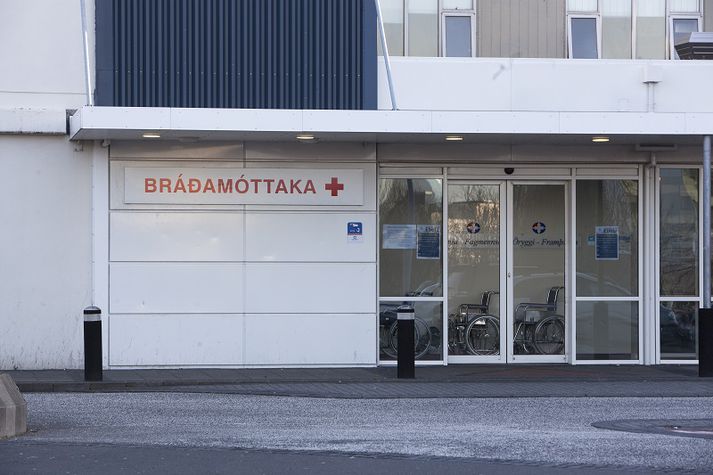 Maðurinn átti ekkert erindi á slysadeildina.