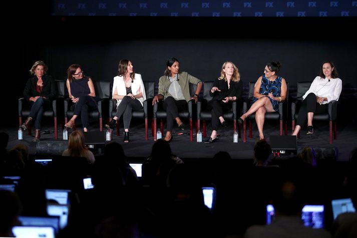 Leikstjórarnir sjö sögðu frá því að í gegnum tíðina þær þyrftu að leggja meira á sig til að fá tækifæri til að leikstýra.