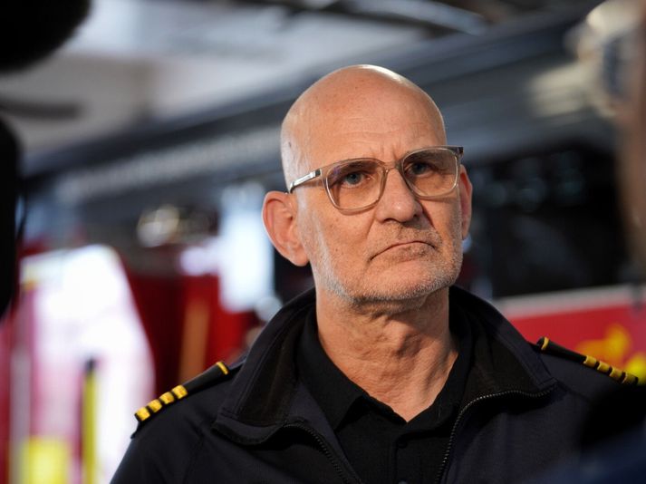 Jón Viðar Matthíasson, slökkviliðsstjórinn á höfuðborgarsvæðinu.