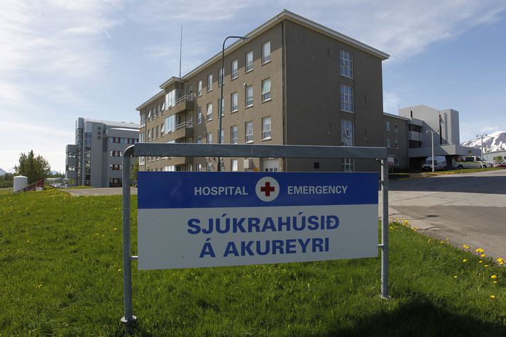 Fjórðungssjúkrahúsið á Akureyri. 