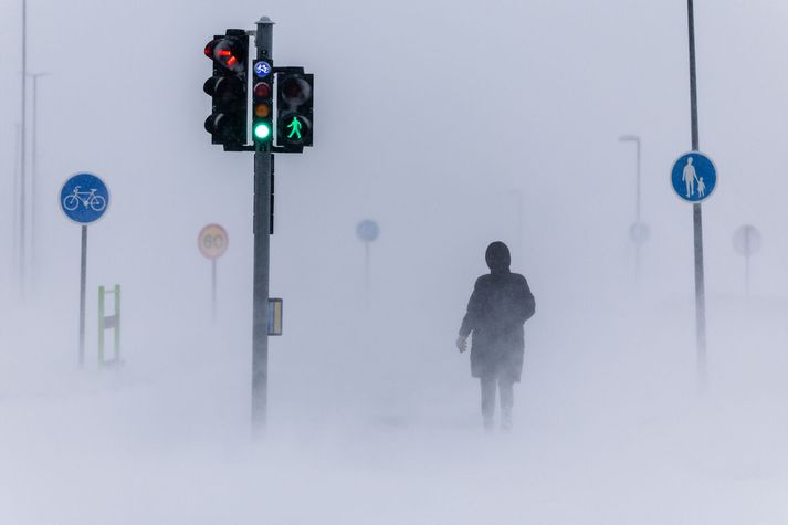 Búast má við slæmu skyggni á höfuðborgarsvæðinu annað kvöld.