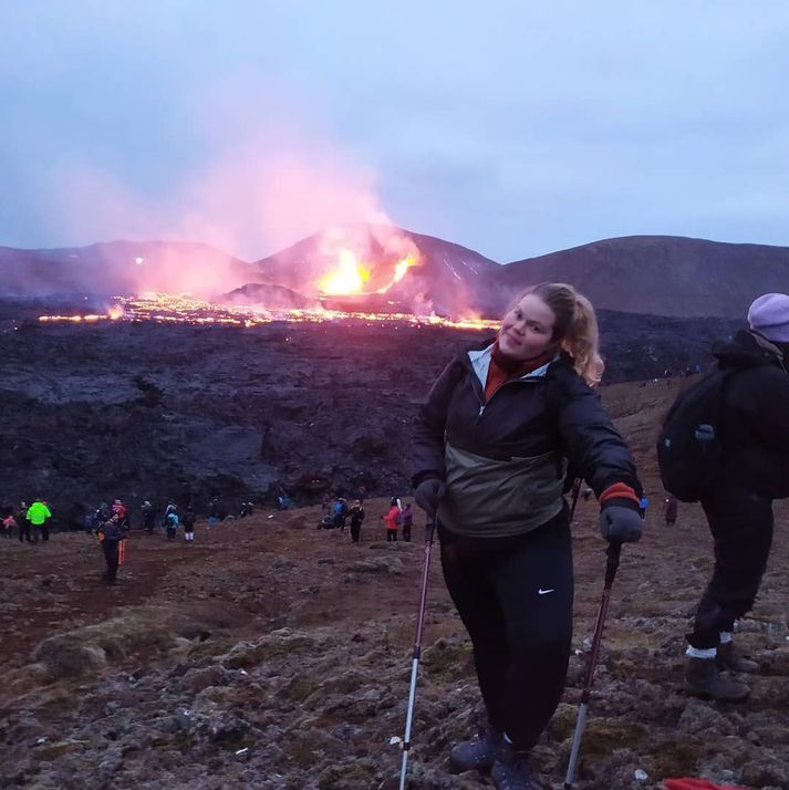 Salóme Jórunn Bernharðsdóttir náttúruvársérfræðingur á Veðurstofu Íslands.