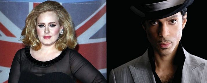 Adele og Prince eru sögð vera að stefna á að gefa út smáskífu saman.