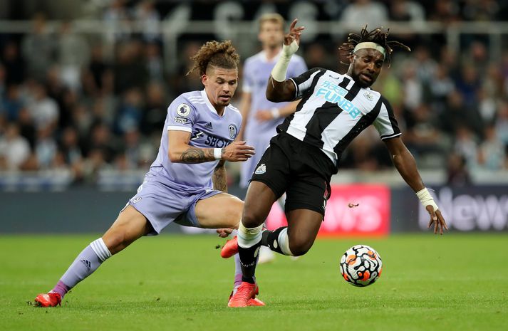 Allan Saint-Maximin skoraði mark Newcastle í kvöld.