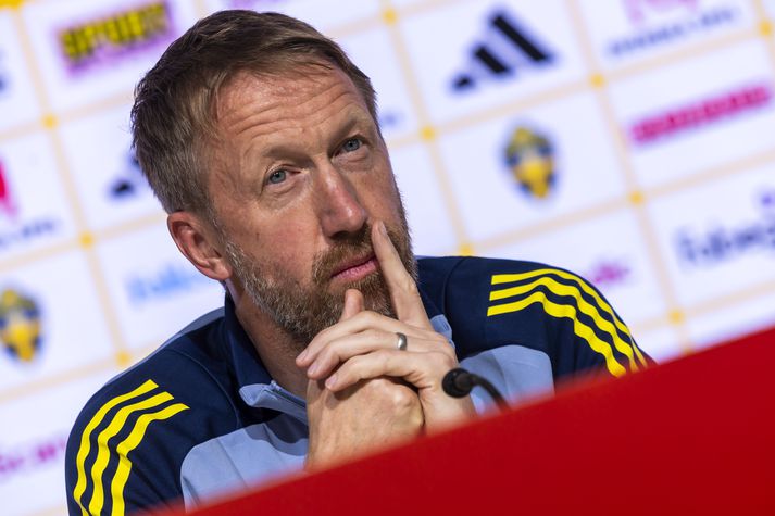 Graham Potter er tekinn við sænska landsliðinu í fótbolta.