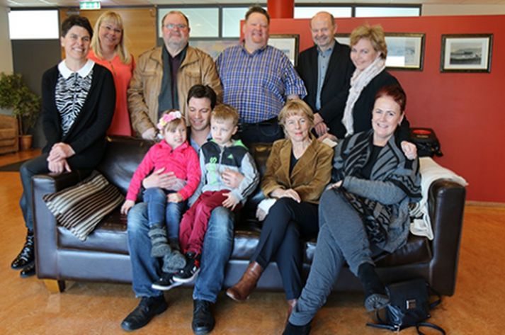 Samninganefndir FF og FS sem skrifuðu undir samninginn í morgun.