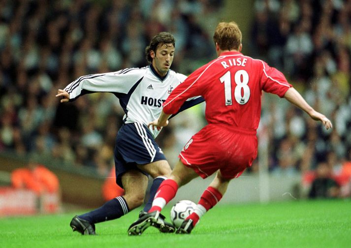 Freund í leik með Spurs gegn Liverpool.