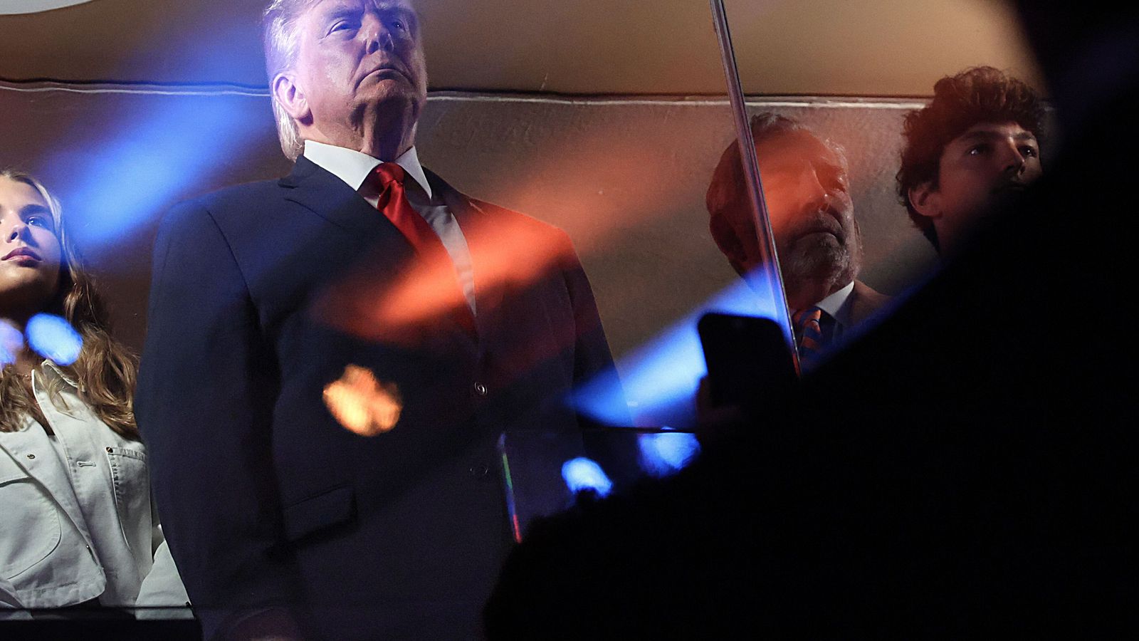 Baulað á Trump í New York