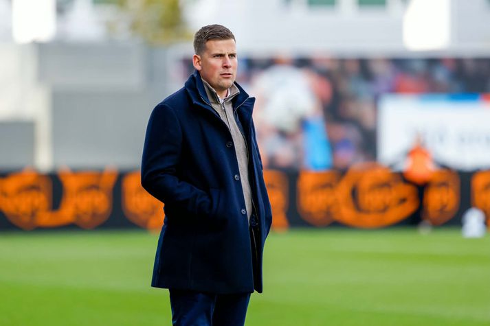 Gylfi Tryggvason gat verið stoltur af sínu liði.