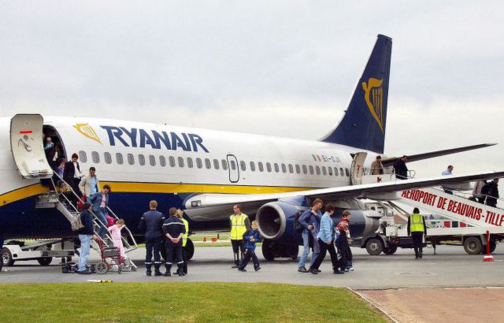 vél frá Ryanair Flestir flugfarþegar á Írlandi kvörtuðu yfir Ryanair á fyrstu sex mánuðum ársins.