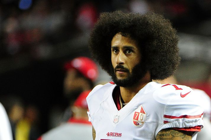 Hún er vegleg greiðslan á Kaepernick.