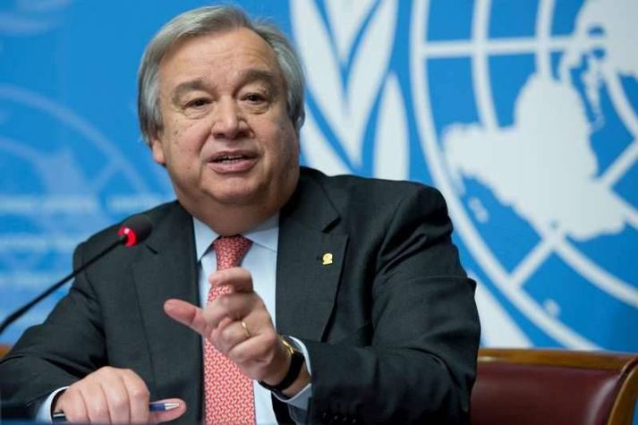 António Guterres, framkvæmdastjóri Sameinuðu þjóðanna.