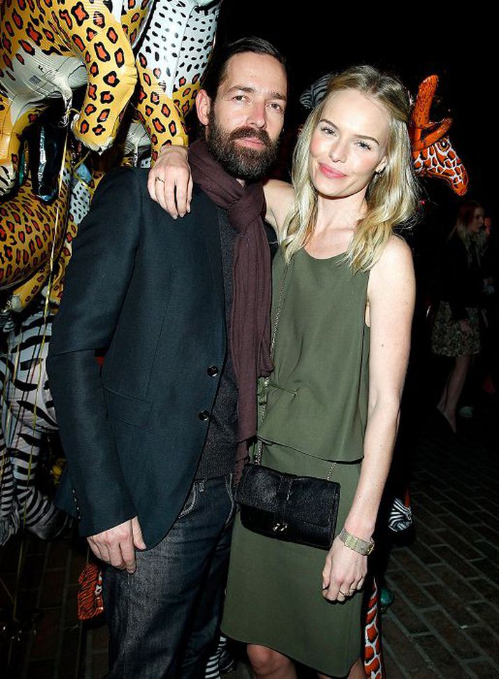 Kate Bosworth er hamingjusöm með leikstjóranum Michael Polish.