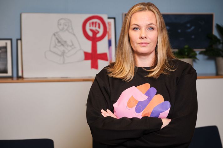 Sonja hvetur konur, karla og kvára til að taka daginn frá þann 24. október. 