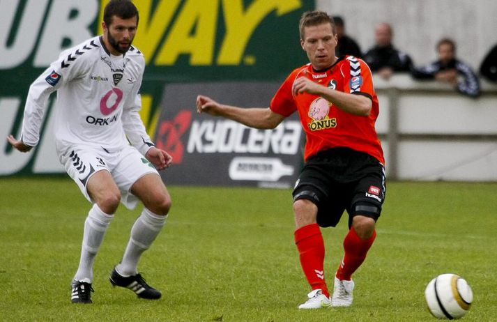 Jóhann Þórhallsson í leik með Fylki fyrr í sumar.