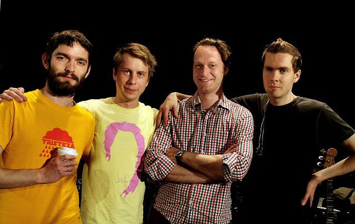 Hljómsveitin Sigur Rós lýkur tónleikferð sinni um heiminn með tónleikum í Laugardalshöll 23. nóvember.fréttablaðið/gva