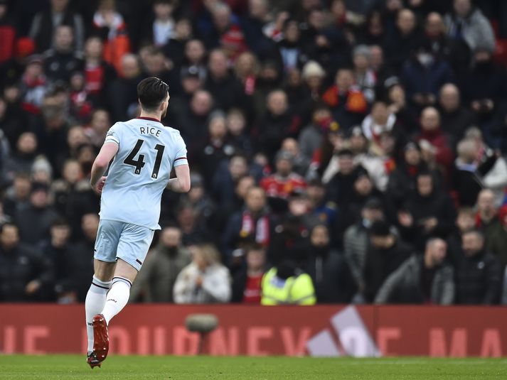 Declan Rice og félagar mæta Kidderminster Harriers í dag.