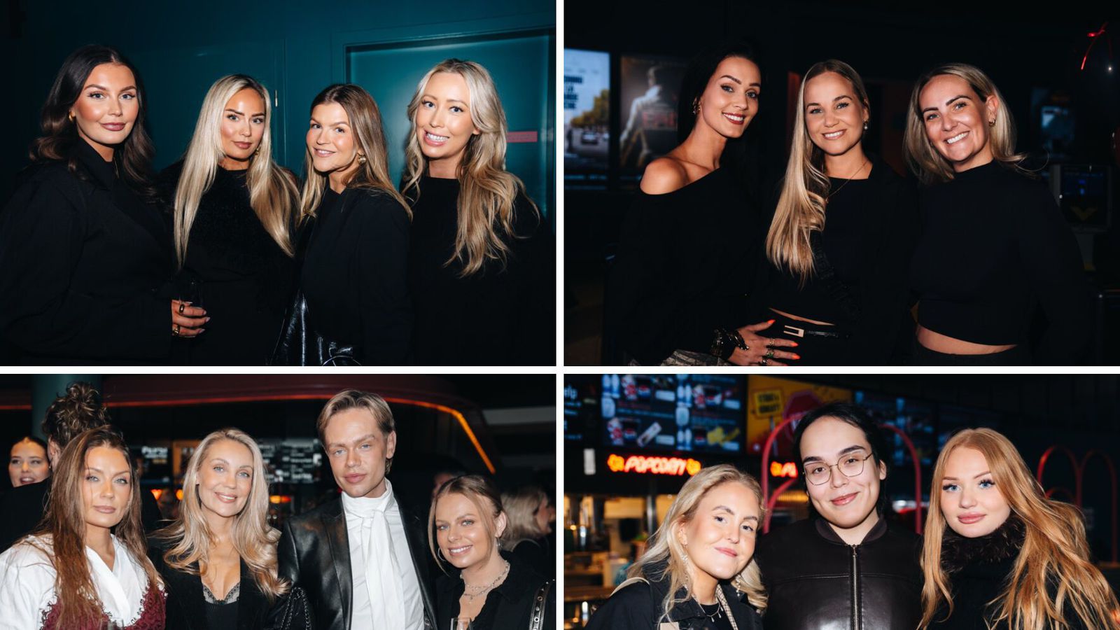 Unaðs­leg stemming á got­neskri for­sýningu