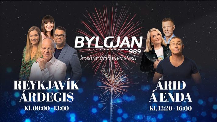 Gamlársdagur á Bylgjunni