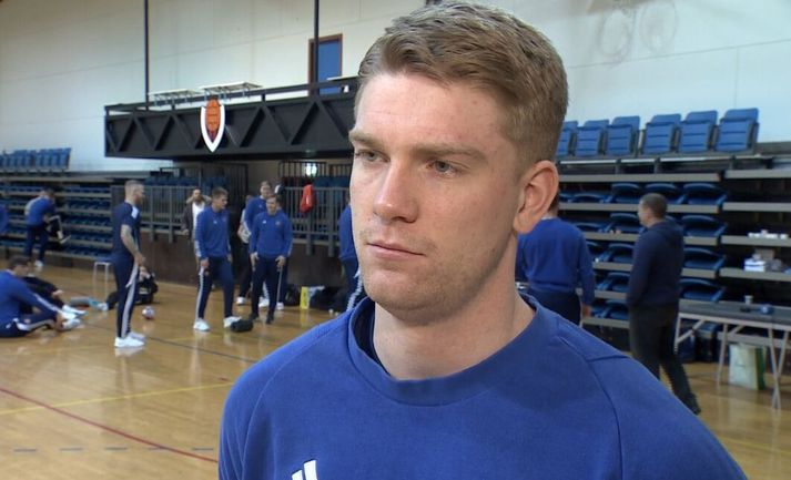 Haukur verður í eldlínunni næstu vikurnar með íslenska landsliðinu. 