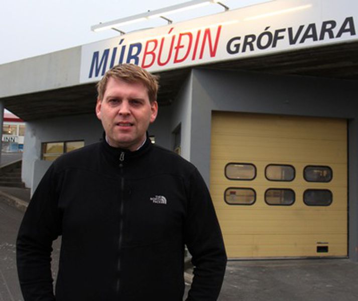 Einar Gunnar Sigurðsson, forstöðumaður Grófvörudeildar Múrbúðarinnar.