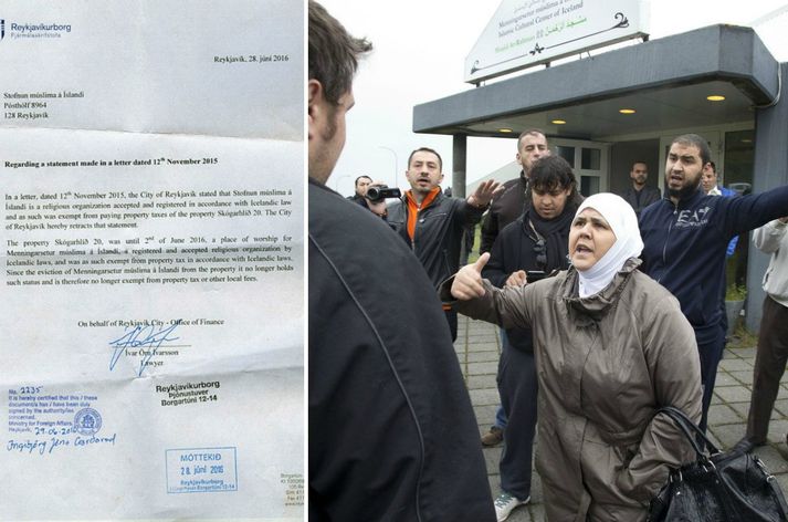 Yfirlýsing Reykjavíkurborgar er á ensku.