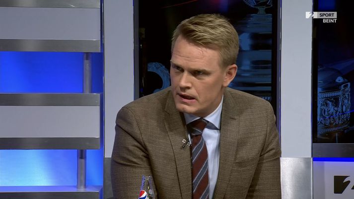 Hjörvar Hafliðason segir að Ágúst Gylfason fari pressulaus inn í sumarið.