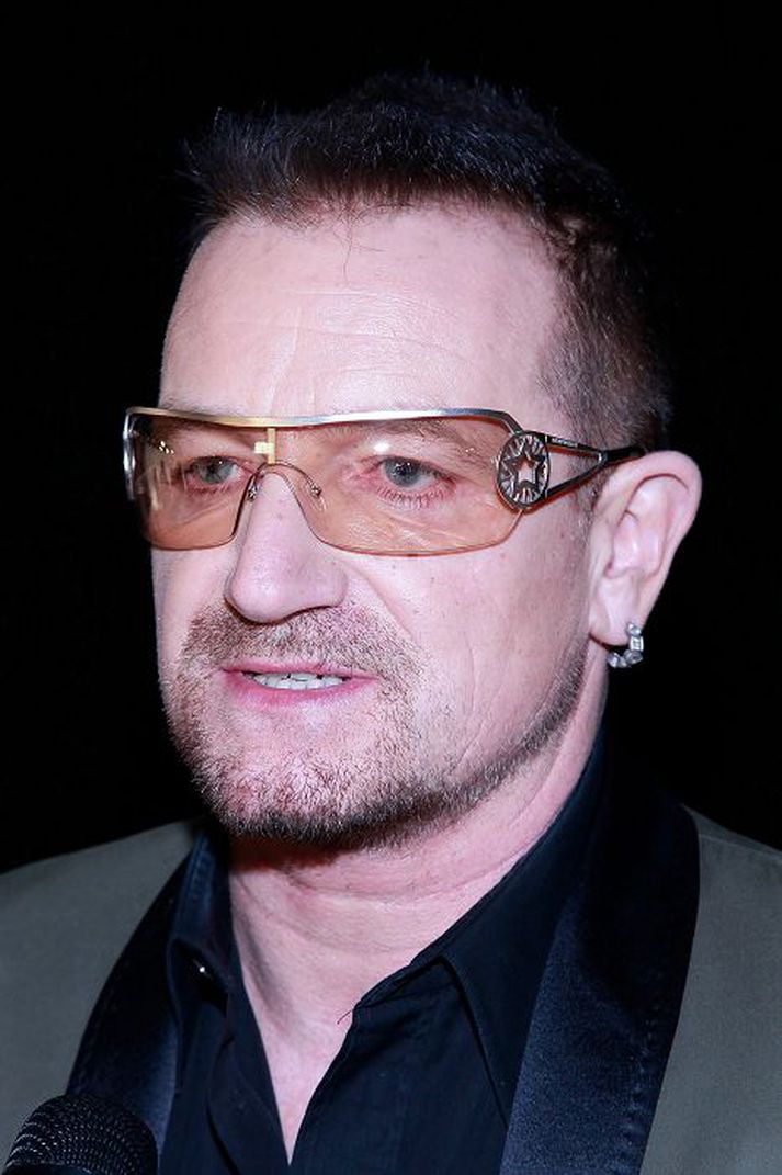 bono Söngvarinn á erfitt með að hlusta á gömul U2-lög í útvarpinu.