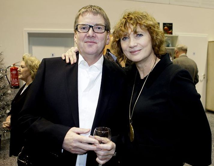 JPV og betri helmingurinn 
Útgefandinn sjálfur, Jóhann Páll, ásamt konu sinni, Guðrúnu Sigfúsdóttur.
Fréttablaðið/Vilhelm