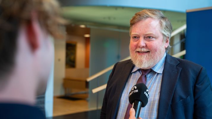 Sigmundur Davíð Gunnlaugsson, formaður Miðflokksins.