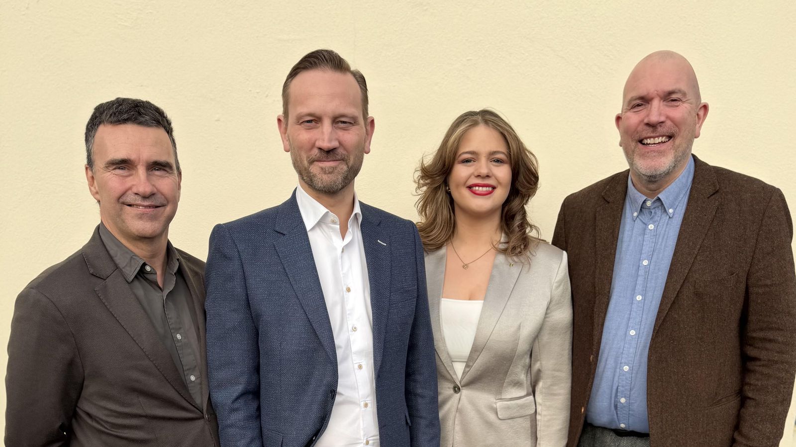 Þor­valdur og Hall­dór með Einari og Magneu í Fram­sókn