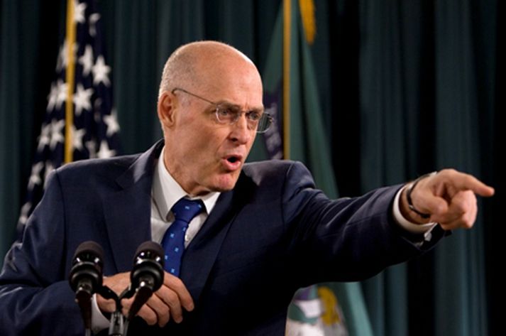 Henry Paulson hefur í nógu að snúast þessi dægrin.