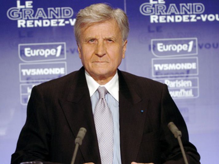 Trichet í útvarpsviðtali um fjárlagavanda Frakka.