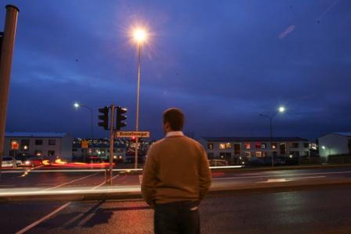 Bústaðavegur. Mynd/Hari.