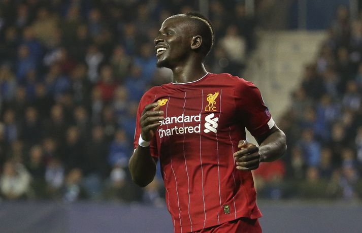 Sadio Mane og félagar í Liverpool eru á sínu síðasta tímabili í New Balance búningunum.