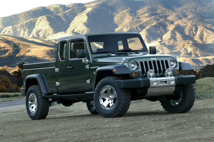 Jeep Wrangler, en Jeep, RAM og Dodge merkin heyra einnig undir Fiat Chrysler bílasamstæðuna.