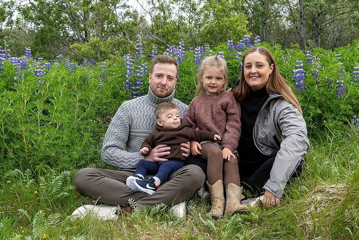 Elísabet og Aron tóku þá ákvörðun strax í upphafi að þau ætluðu ekki að sjá greiningu Hugins sem vandamál.