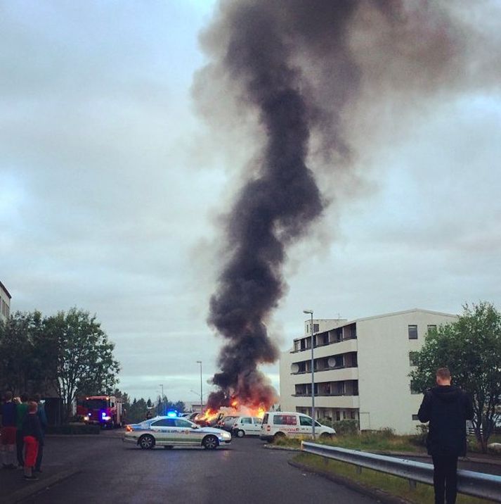Spennan fyrir áramótunum fer nú vaxandi. (Myndin tengist fréttinni ekki beint.)