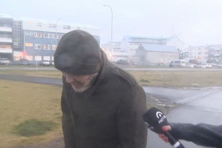 Veðrið hefur leikið borgarbúa grátt í dag, þar á meðal Harald Ólafsson veðurfræðing. 