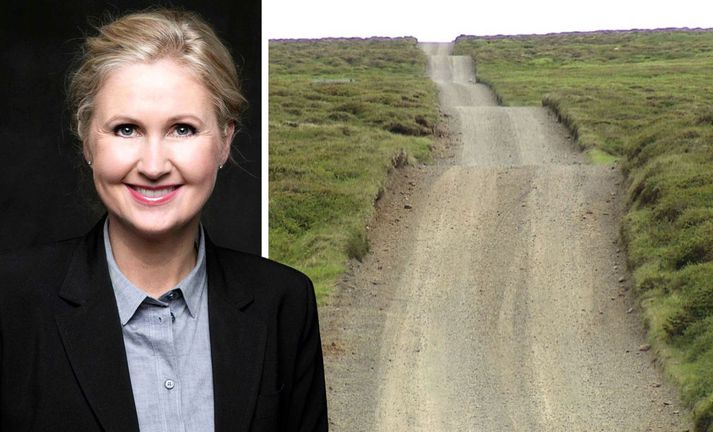 Helga Árnadóttir, framkvæmdastjóri Samtaka ferðaþjónustunnar, segir meðal annars nauðsynlegt að ráðast í úrbætur á Dettifossvegi.