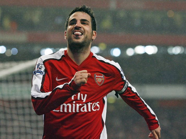Cesc Fabregas, fyrirliði Arsenal.